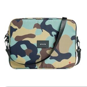 COLORFUL STATE BAGS UNISEX ALLEN PADDED LAPTOP CASE NWT!